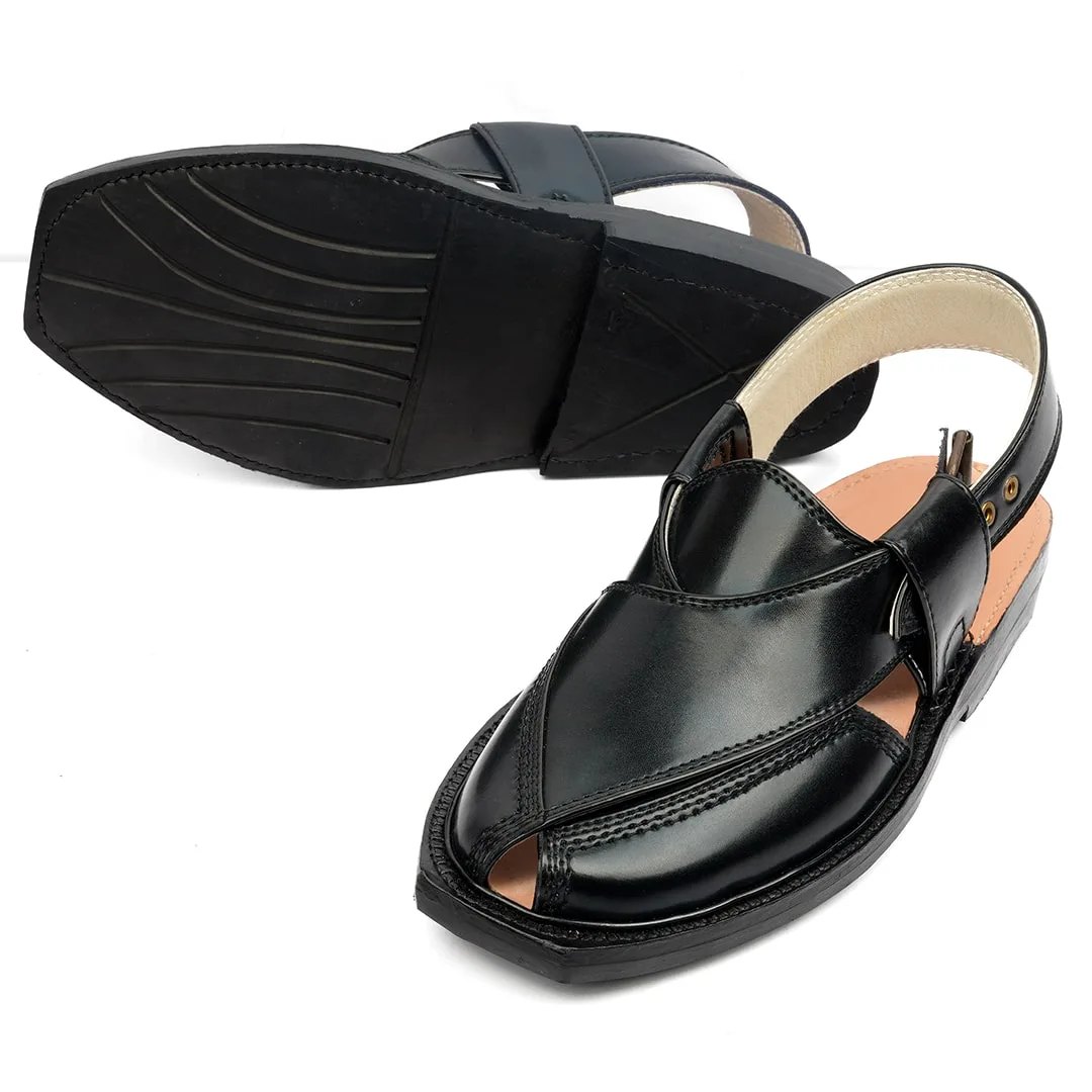 Leather Quetta Norozi Chappal Single Sole