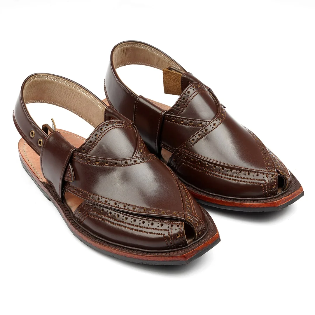Leather Quetta Norozi Chappal Single Sole