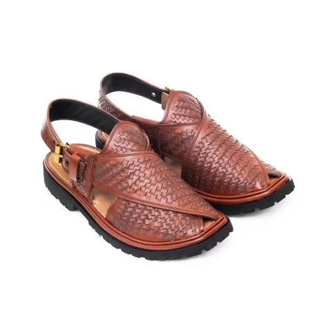 Peshawari Chappal With Vibram Sole